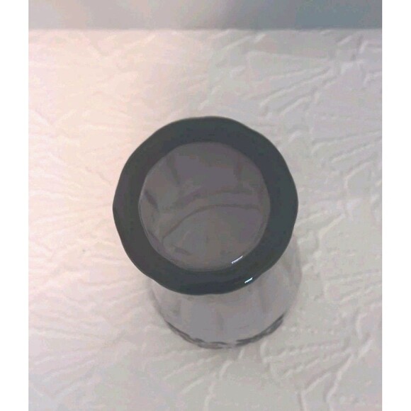 Vintage Libby Purple Amethyst Embossed Coca Cola Glass 6 tall 16oz - Picture 8 of 9